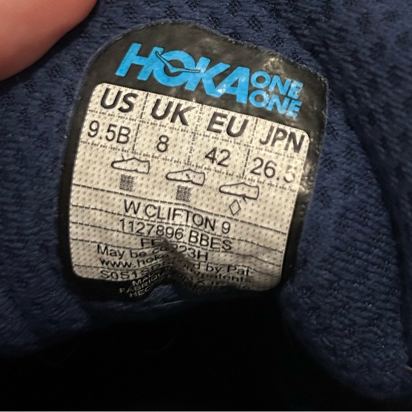 Hoka Deep Blue Running Shoes Women’s 9.5 - Picture 4 of 4